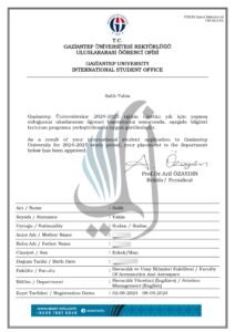 قبول طب بشري باللغة الانجليزية - جامعة يلدريم بيازيد